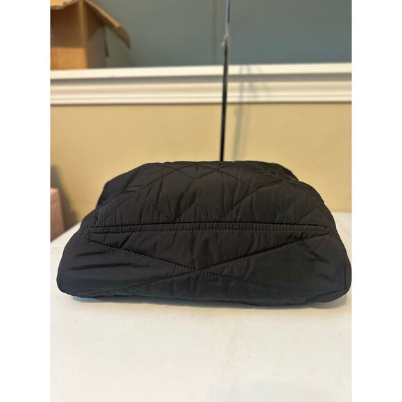 Marc Jacobs Bag Black Quilted Nylon Medium Weekender Duffle Travel Carryon - Picture 4 of 13